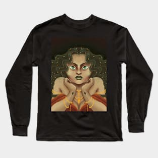 Snake Girl Long Sleeve T-Shirt